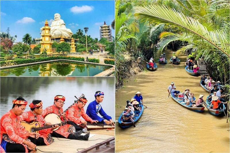 Trải nghiệm miệt vườn, xuồng ba lá, văn hóa sông nước miền Tây (Ảnh: Sưu tầm)